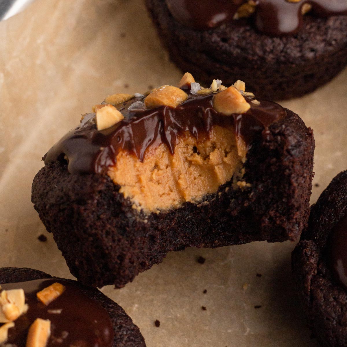 Peanut Butter Cup Brownies