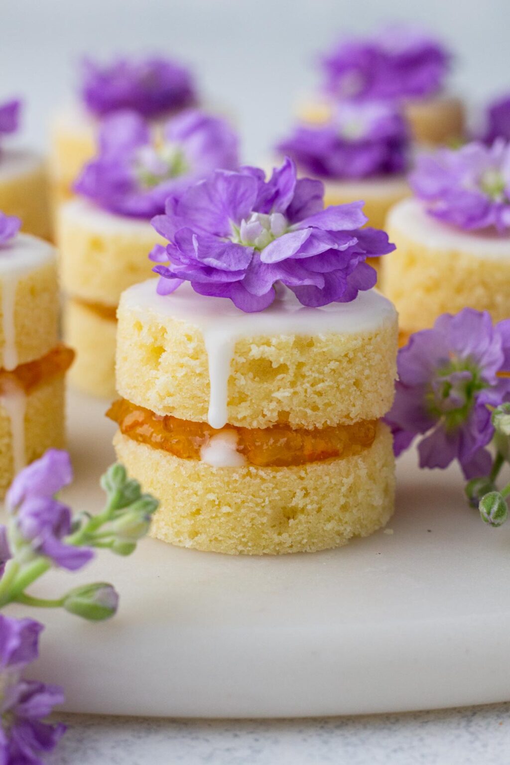 Mini Naked Cakes with Sweet Orange Marmalade Always Eat Dessert